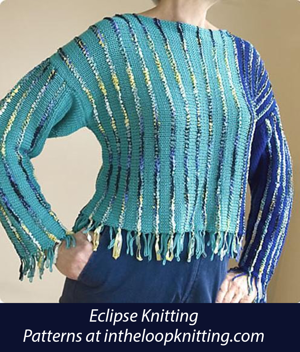 Eclipse Sweater Knitting Pattern