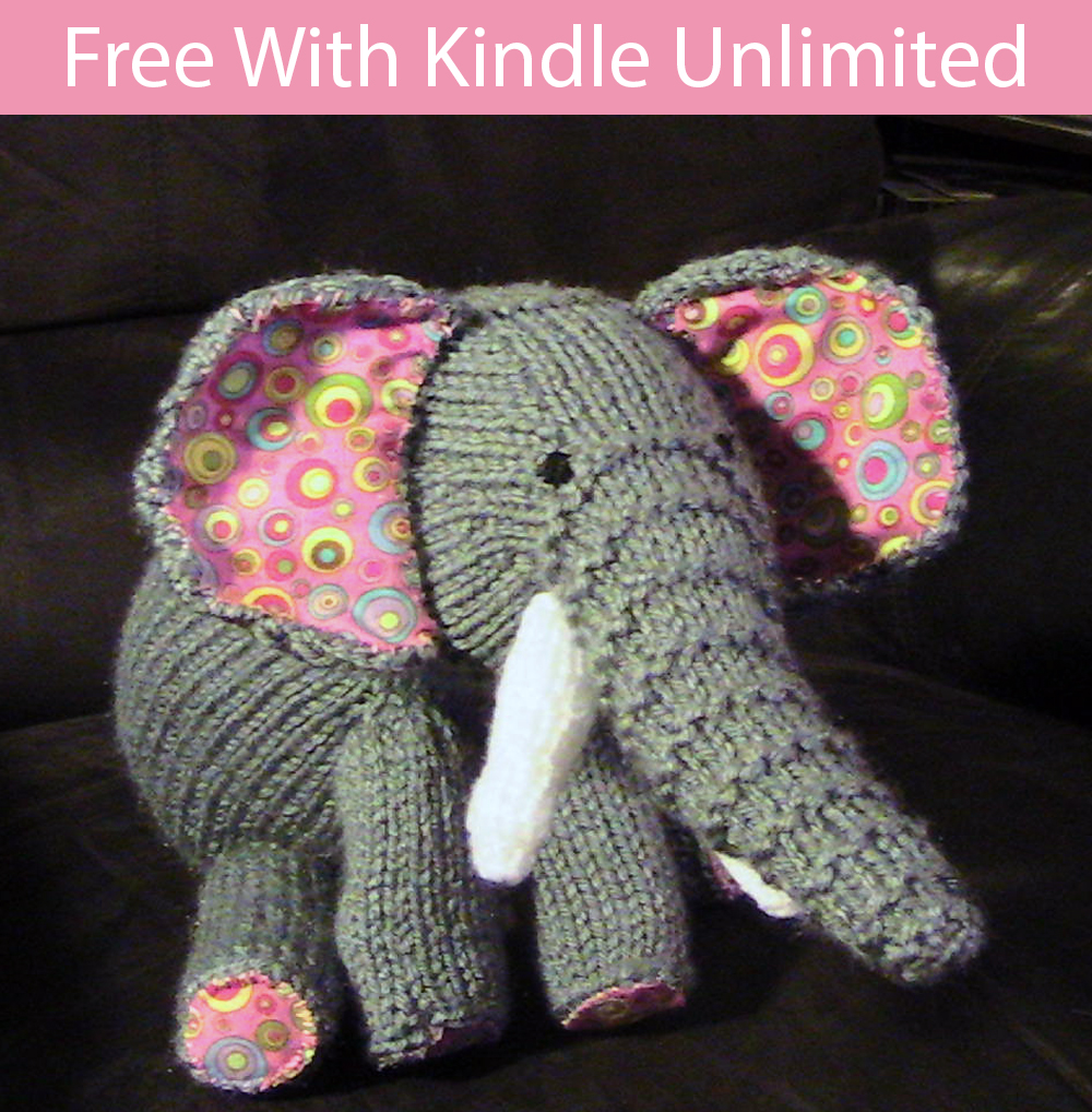 Eddie the Friendly Elephant Knitting Pattern