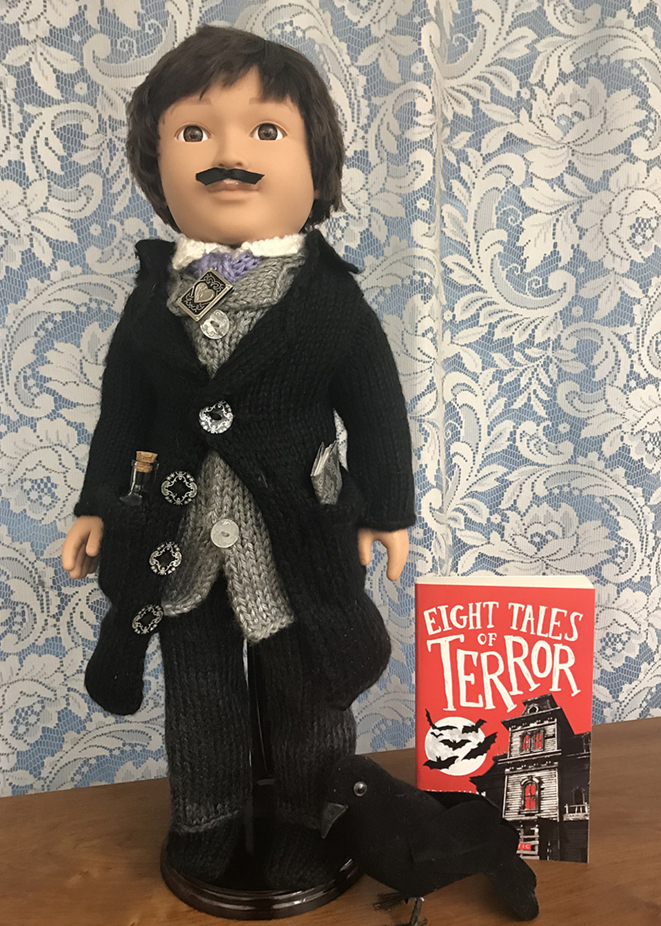 Knitting Pattern Edgar Allan Poe