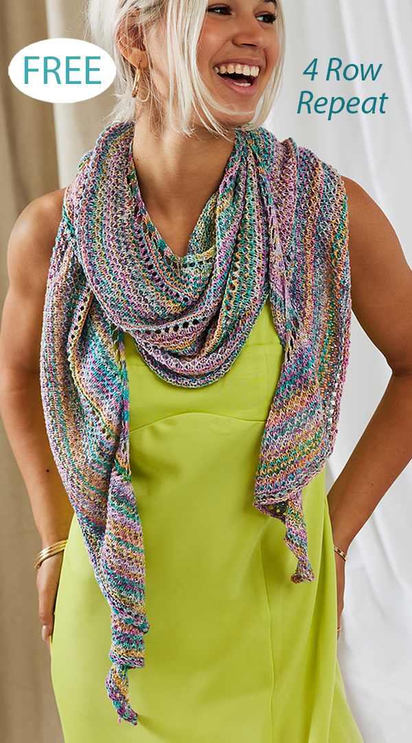 Free Edisto Shawl Knitting Pattern