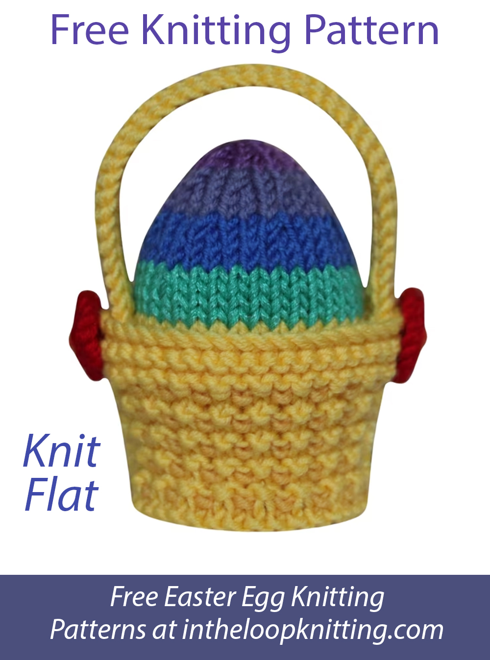 Free Easter Egg in Basket Knitting Pattern Chocolate Egg Cosies