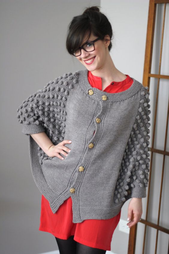 Knitting Pattern for El Matador Cape