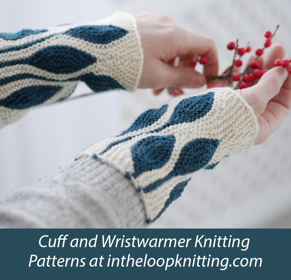 Elarina Wrist Warmers Knitting Pattern