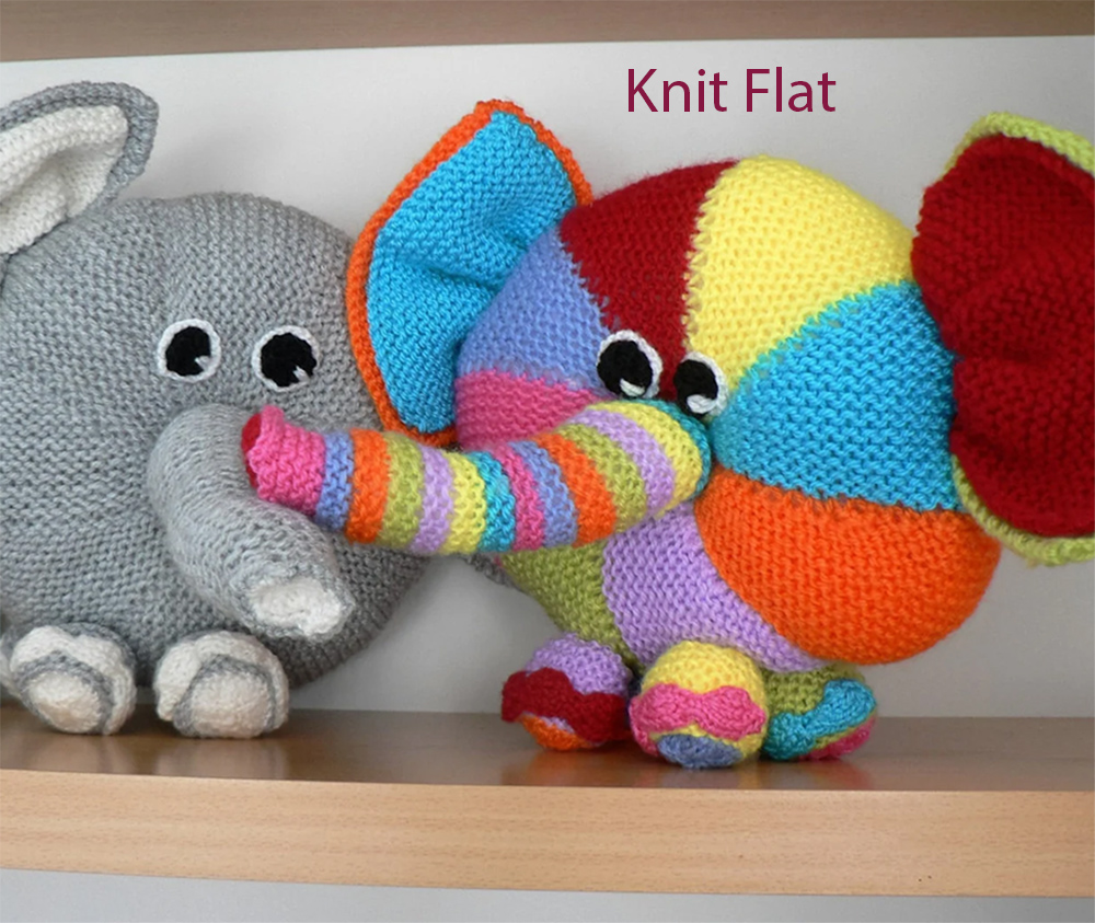 Knitting Pattern Elefun 