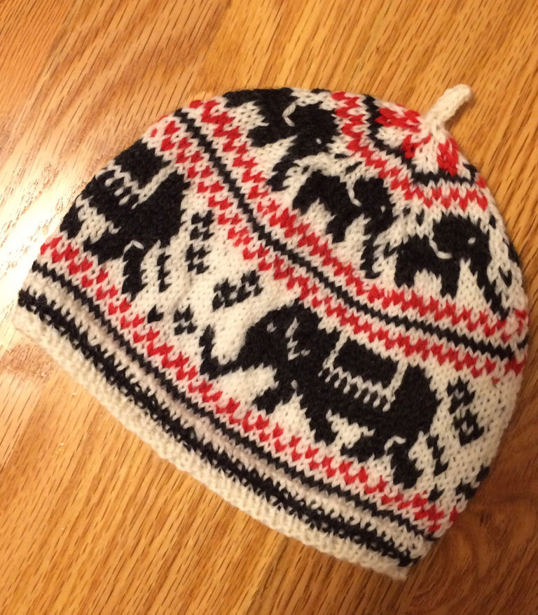 Free Knitting Pattern for Elephant Hat