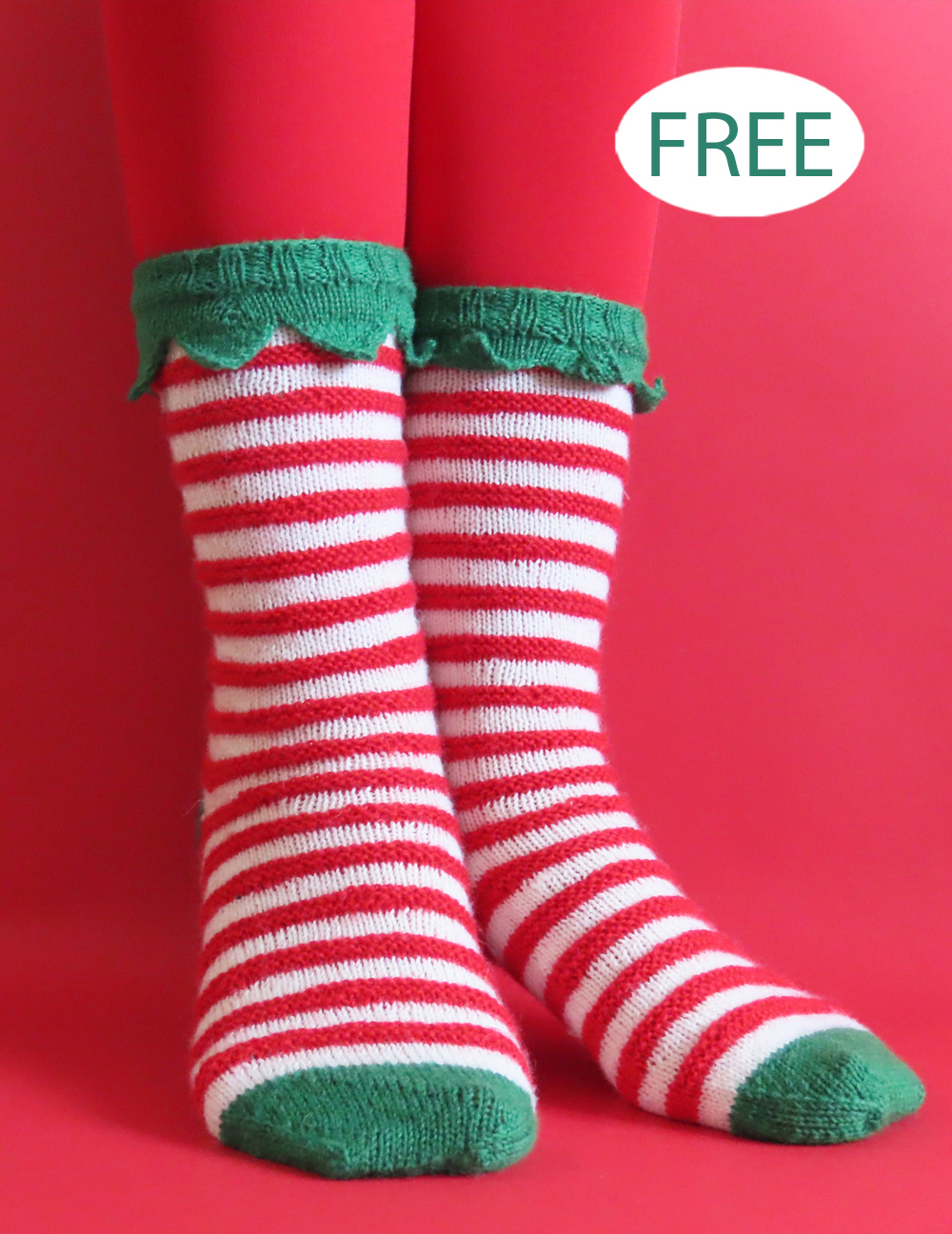 Free Elf Socks Knitting Pattern