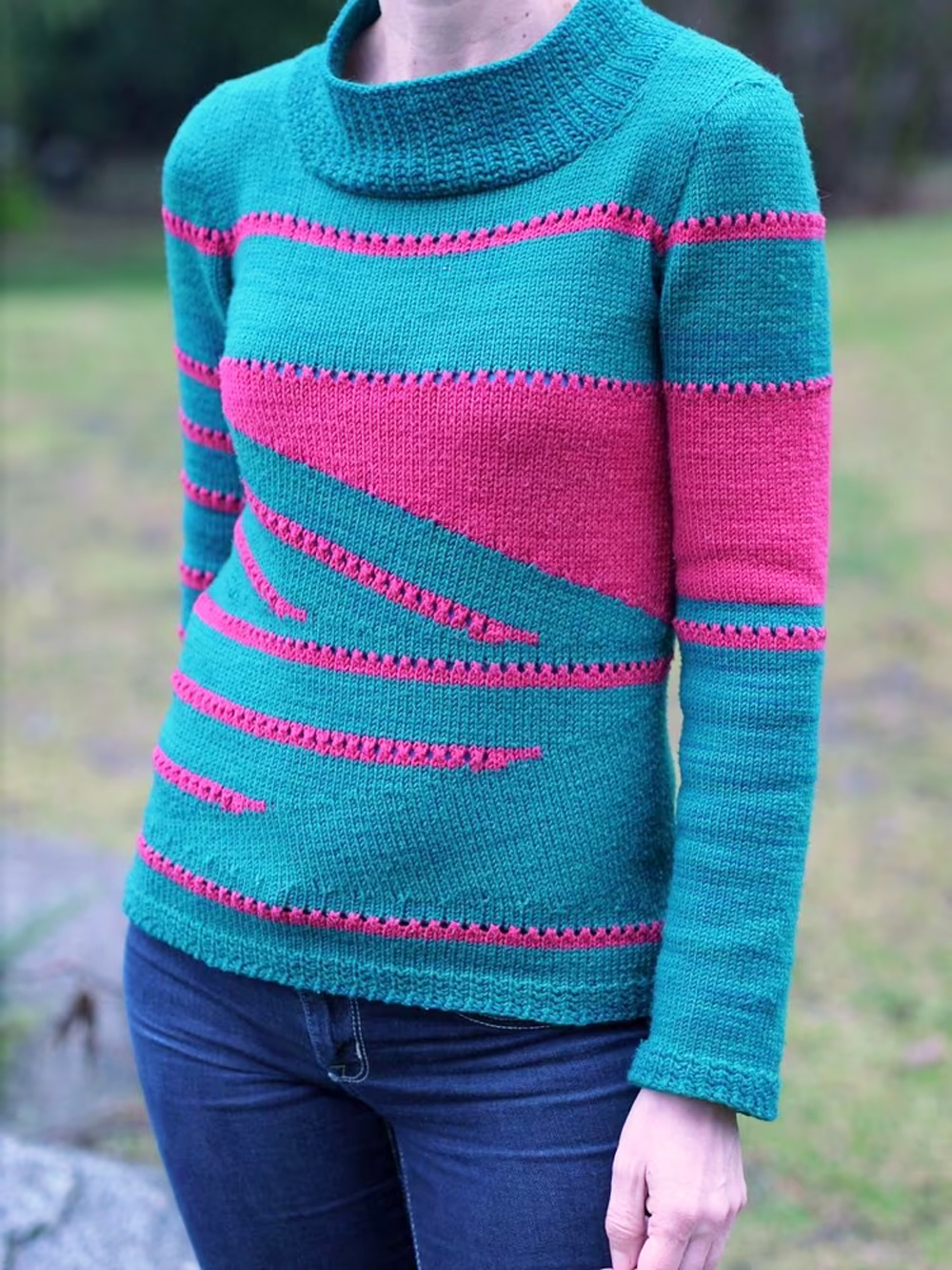 Knitting Pattern for Elfie Sweater