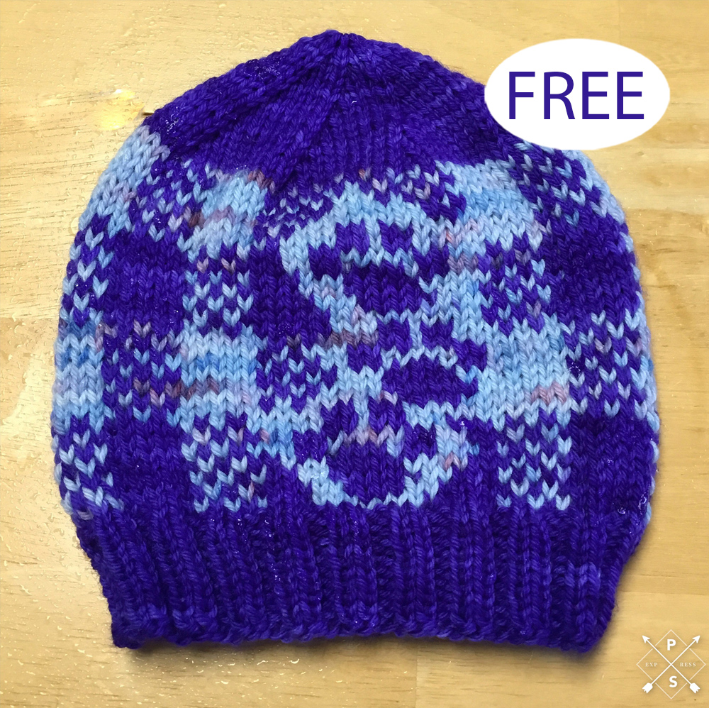 Free Eliza’s Paws Hat Knitting Pattern