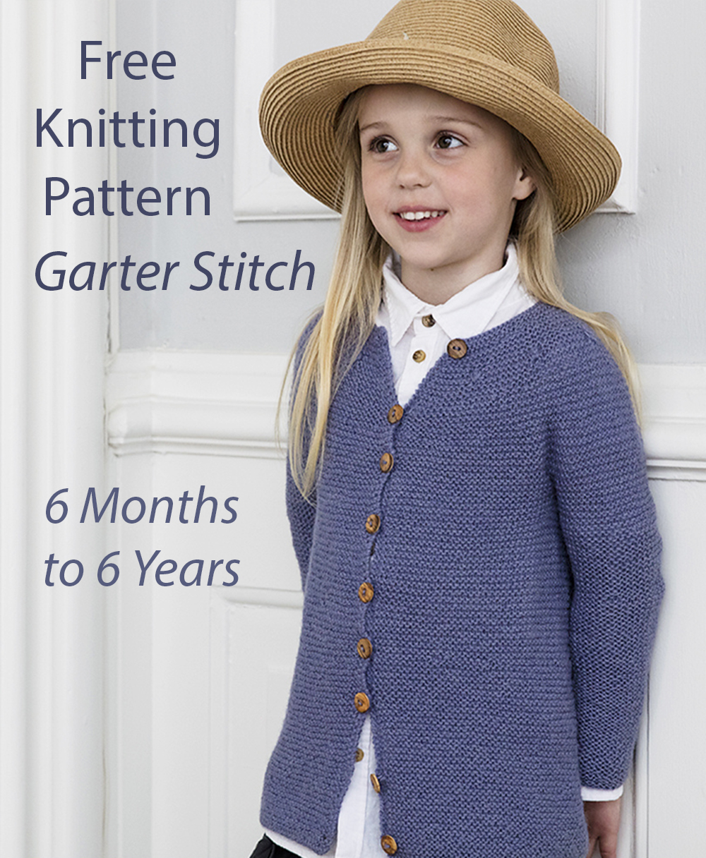 Free Sweater Knitting Pattern Ellinor Cardigan