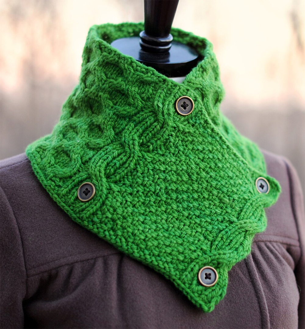 Ellis Cowl  Knitting Pattern