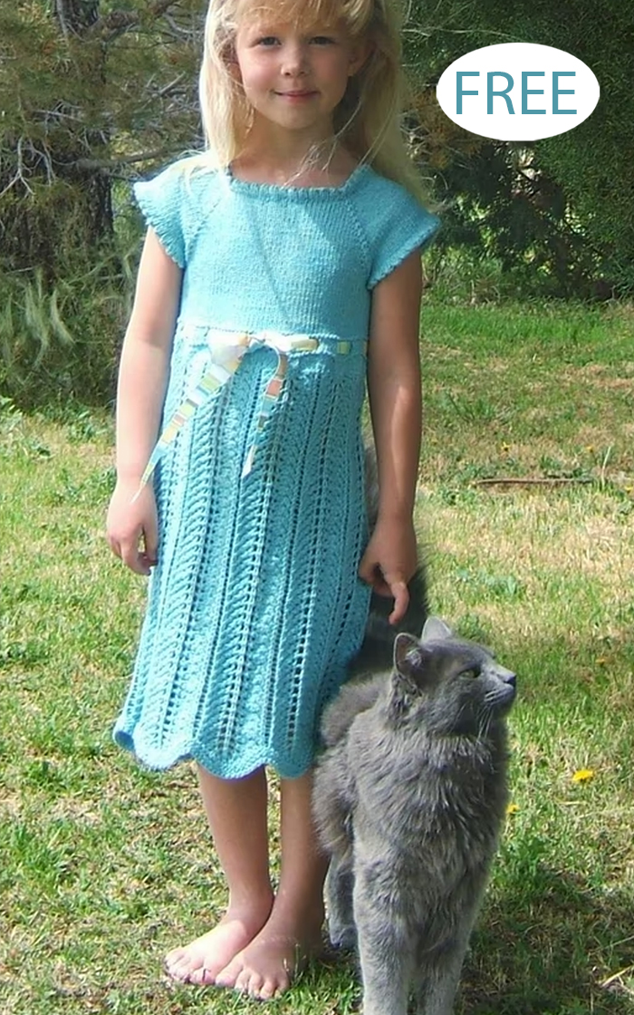 Free Elvyna Dress Knitting Pattern