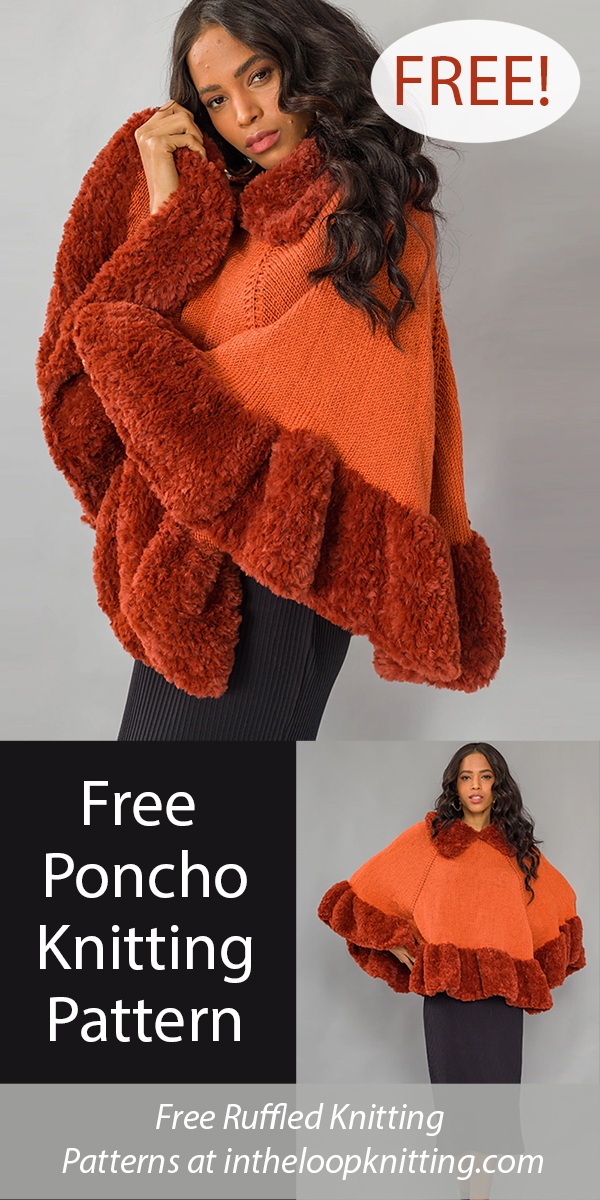 Free Ember Poncho Knitting Pattern