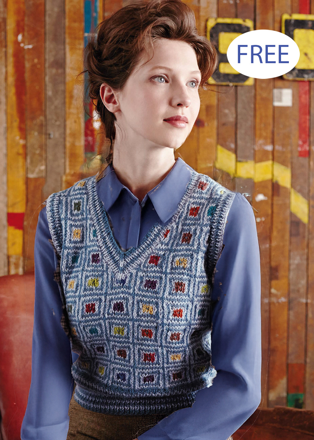 Free Ember Vest Knitting Pattern 