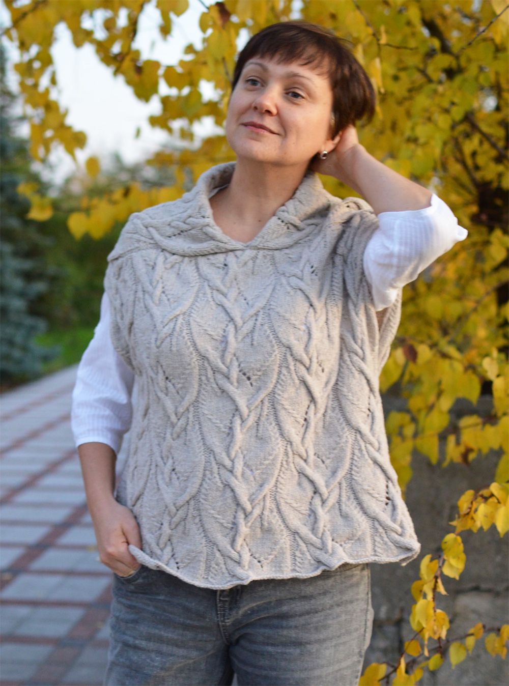 Vest Knitting Pattern Embrace Vest