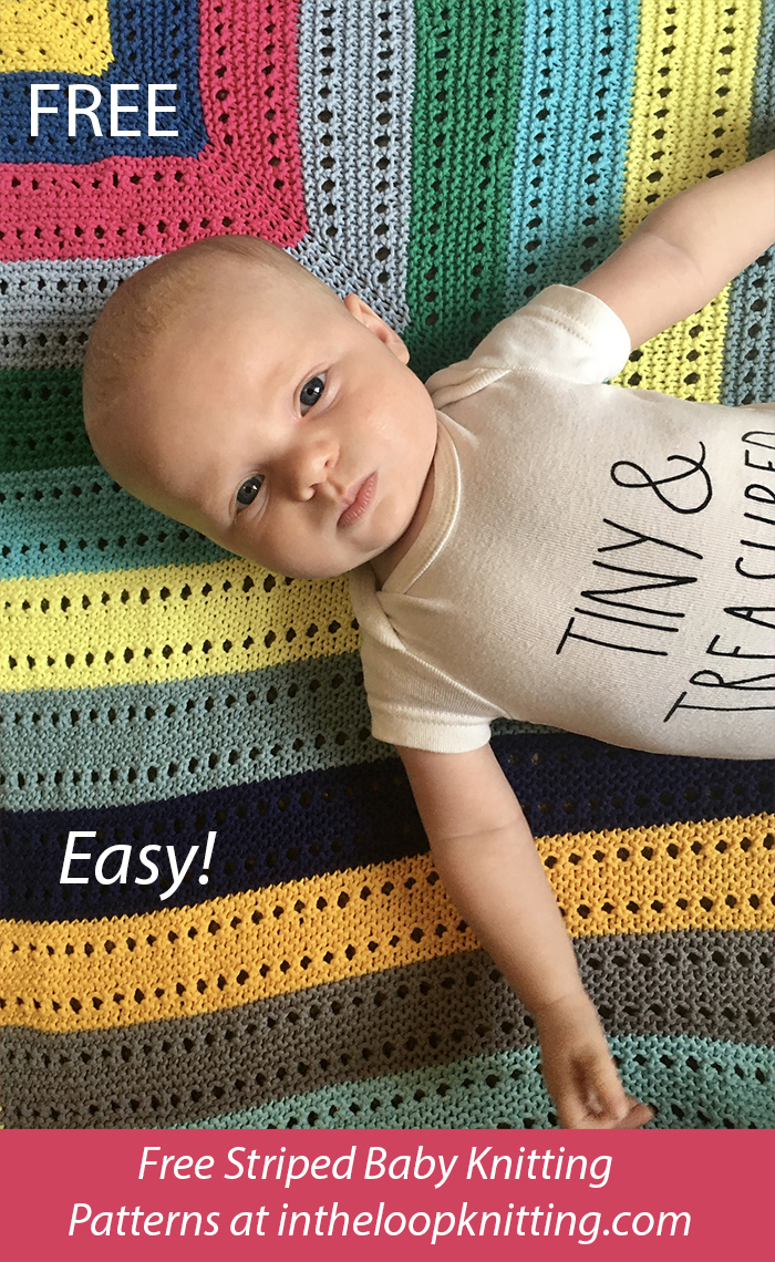 Free Baby Emmy's Blanket Knitting Pattern