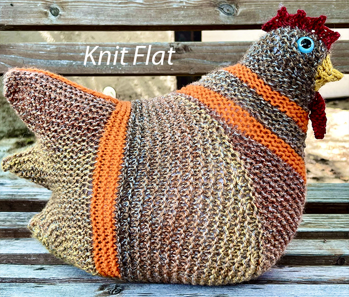 Emotional Support Chicken™ Knitting Pattern