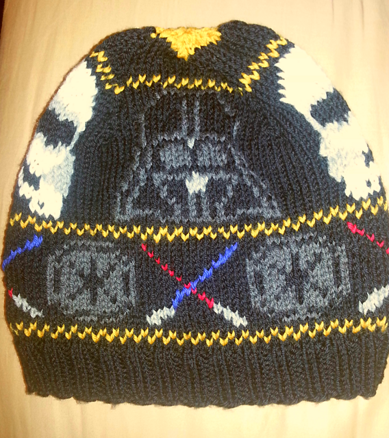 Free knitting pattern Empire Beanie and more Star Wars knitting patterns