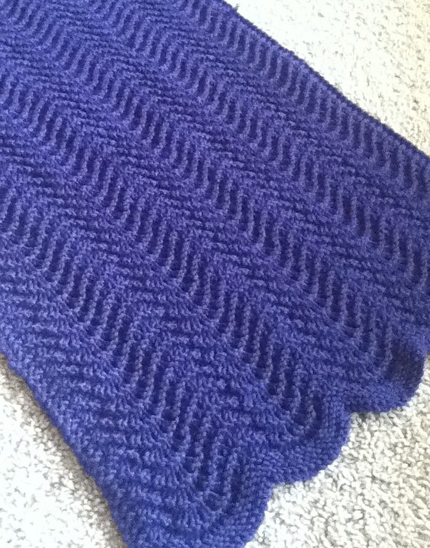 Free Knitting Pattern for Enchanting Baby Blanket