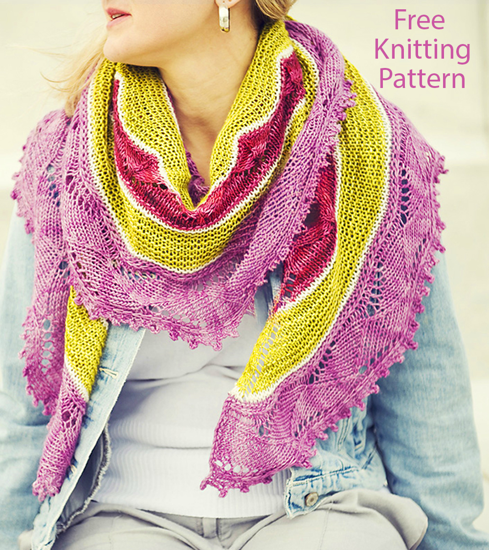 Free Ennui Shawl Knitting Pattern