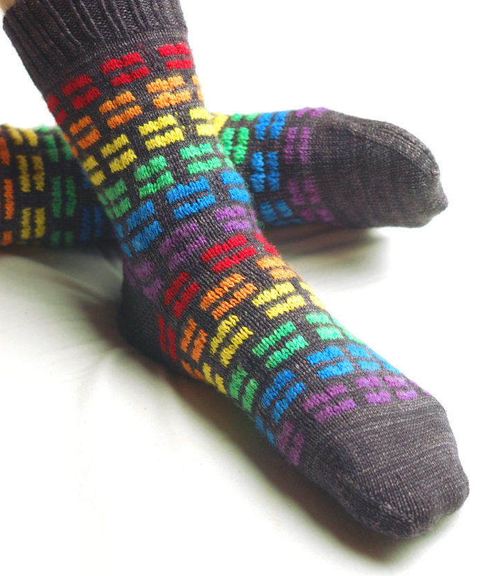 Free Knitting Pattern for Equal Socks