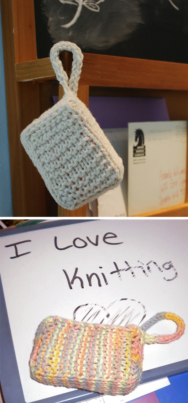 Free Knitting Pattern for Eraser