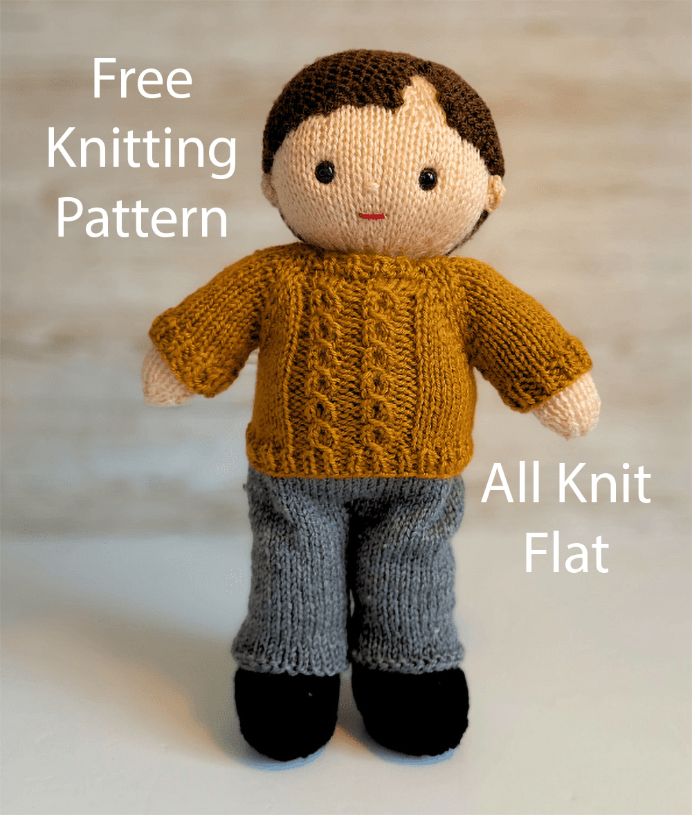 Eric Doll Free Knitting Pattern