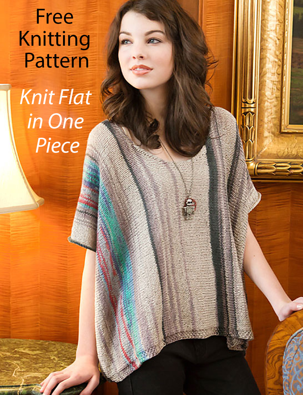 Free Knitting Pattern for Easy Espenson Pullover