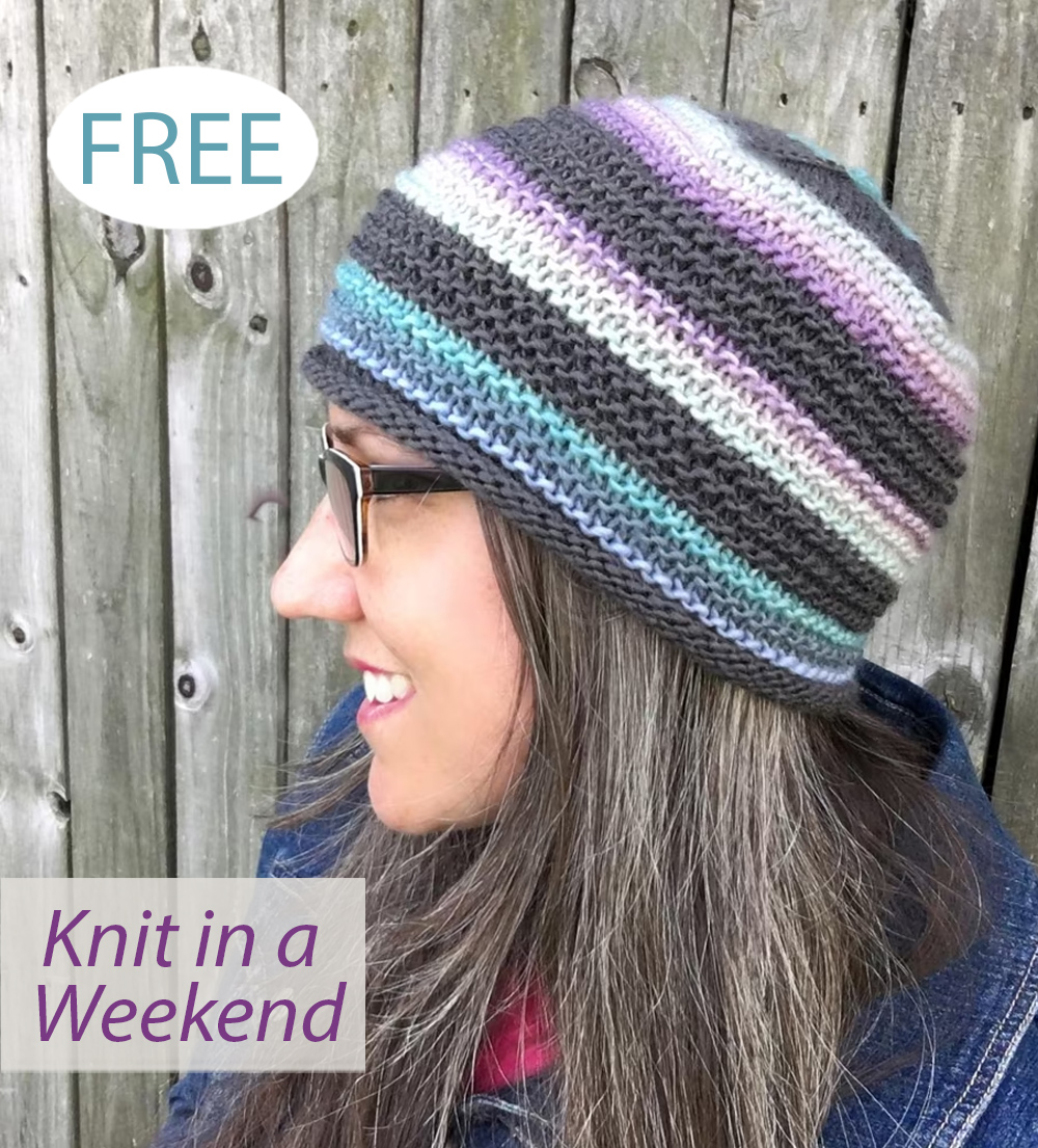 Free Ethel Beanie Knitting Pattern