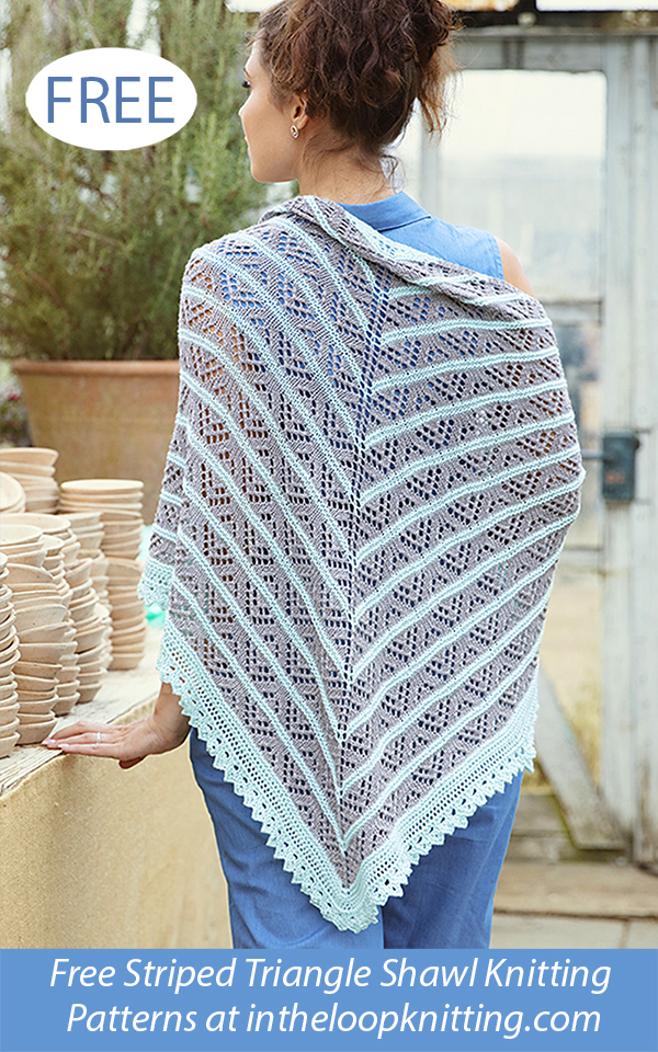 Free Eucalyptus Shawl Knitting Pattern