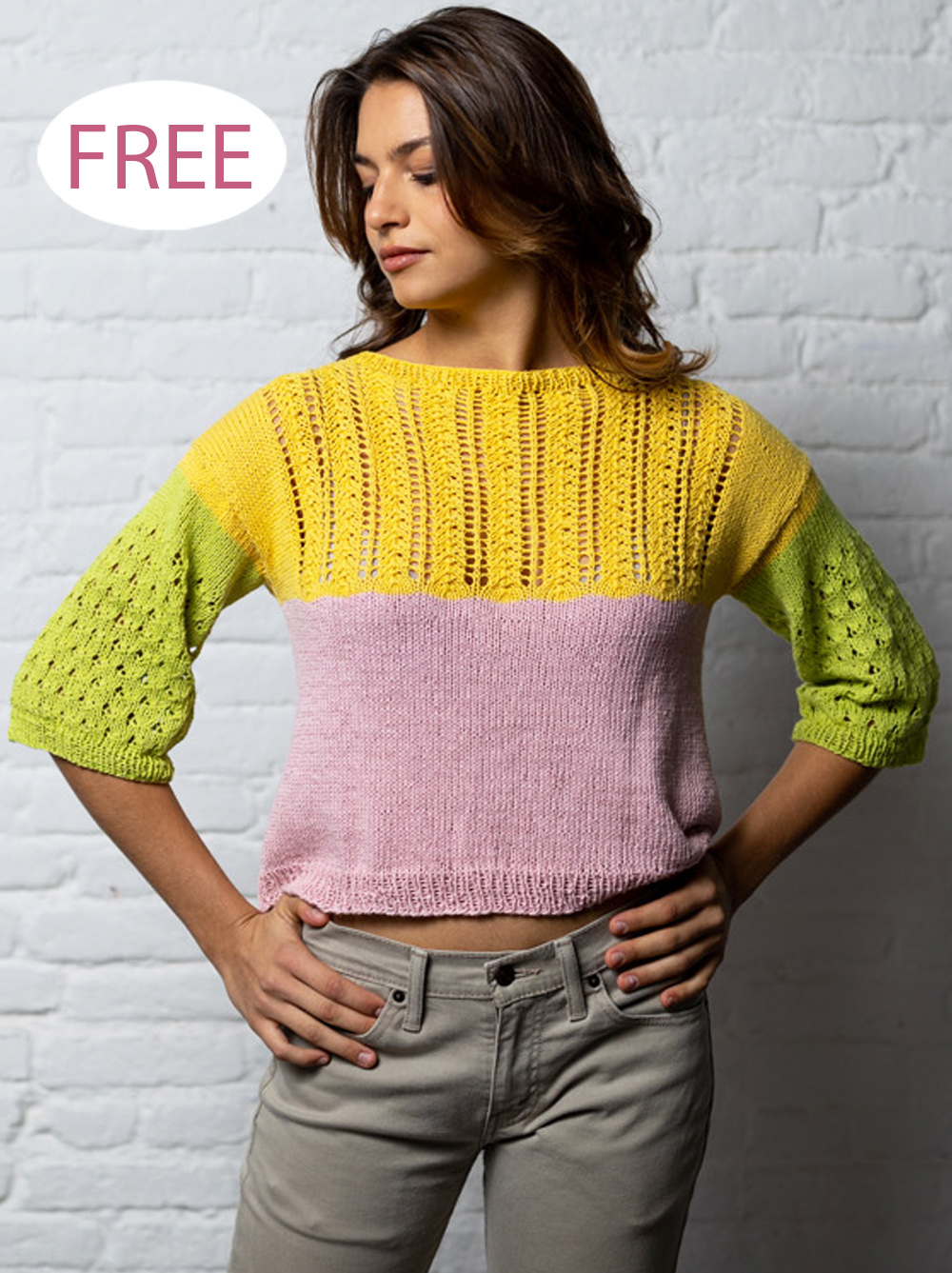 Free Evergreen Sweater Knitting Pattern