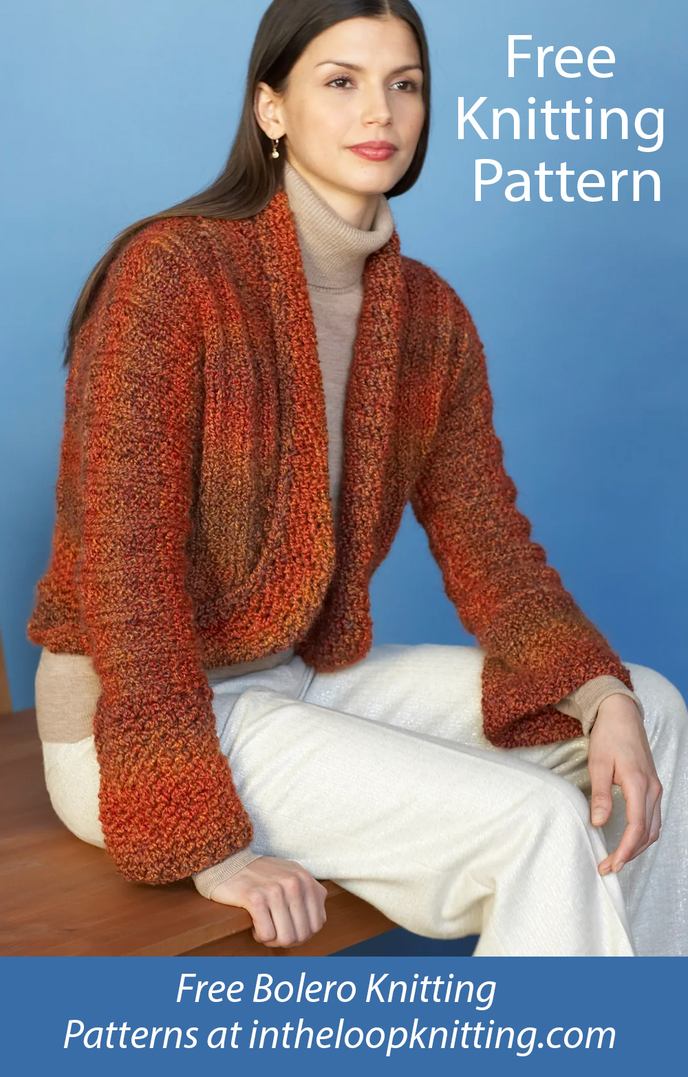 Free Everyday Flair Bolero Knitting Pattern