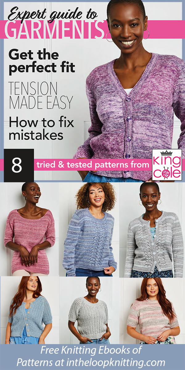 Free King Cole Expert Guide To Knitted Garments Knitting Patterns 