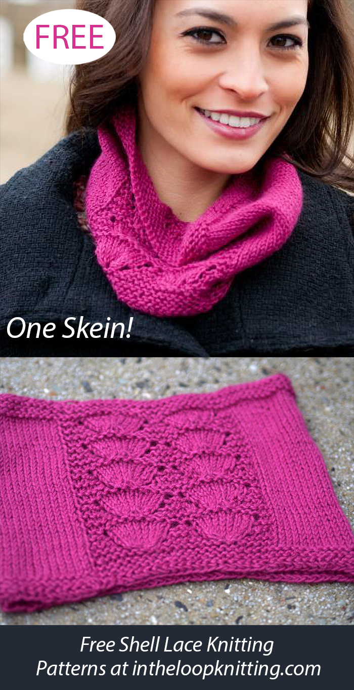 Free Shell Lace Knitting Patterns- In the Loop Knitting