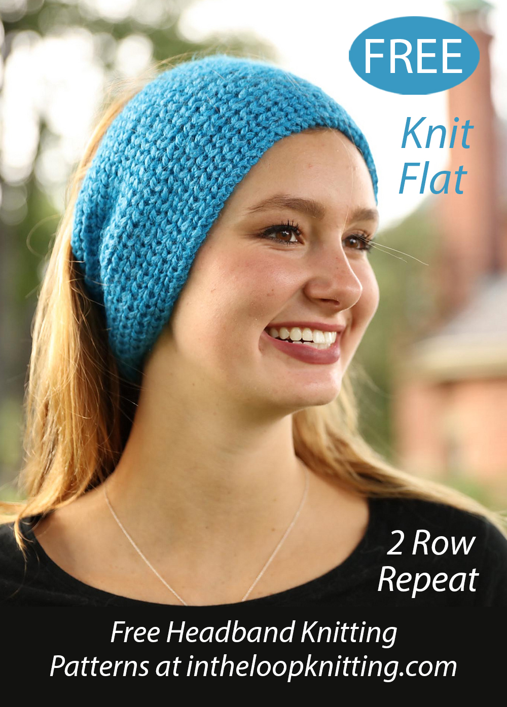 Free F885 Knit Below Headband Knitting Pattern