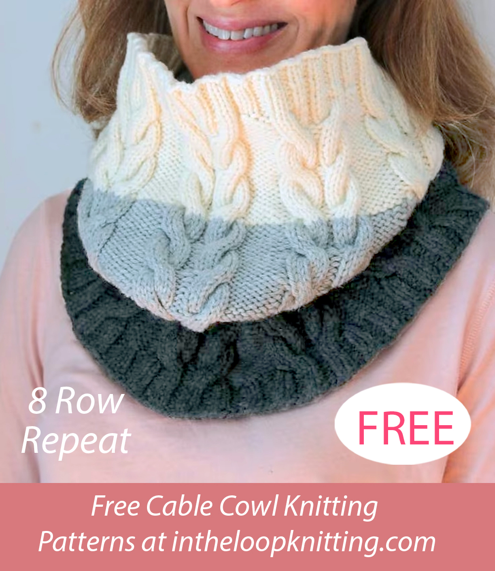 Free Fade to Black Cowl Knitting Pattern