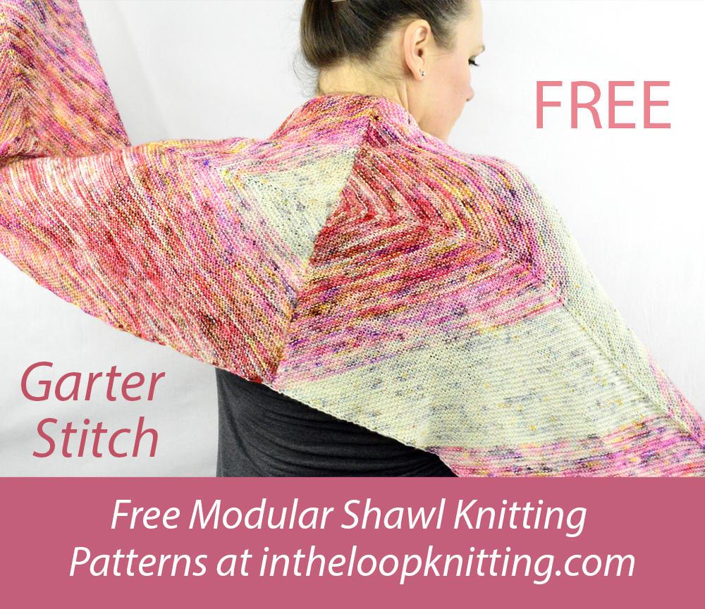 Free Knitting Pattern Fading Paradox Shawl