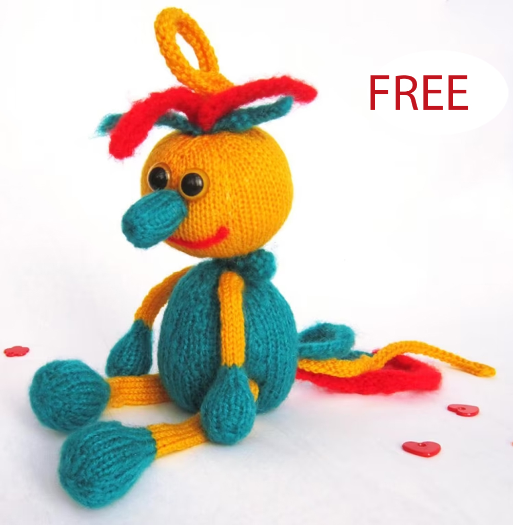 Free Fairy Bird Knitting Pattern