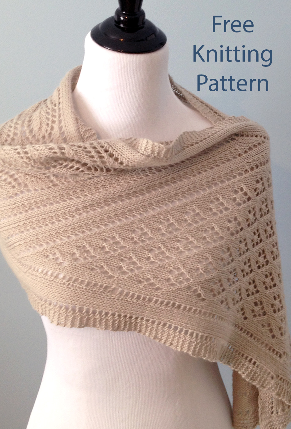 Free Fairy Glen Shawl Knitting Pattern