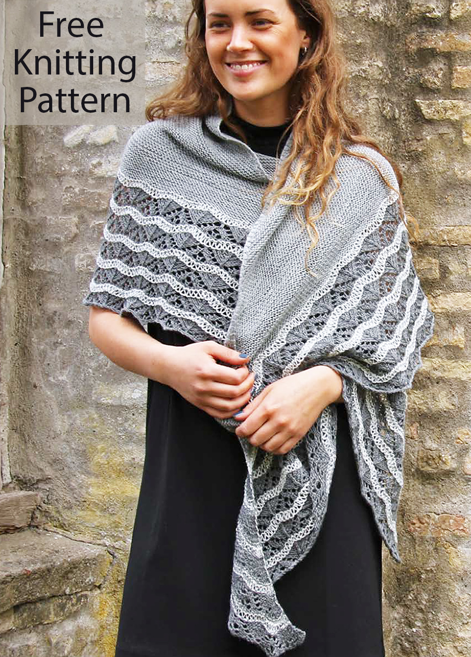 Free Knitting Pattern Falochron Shawl
