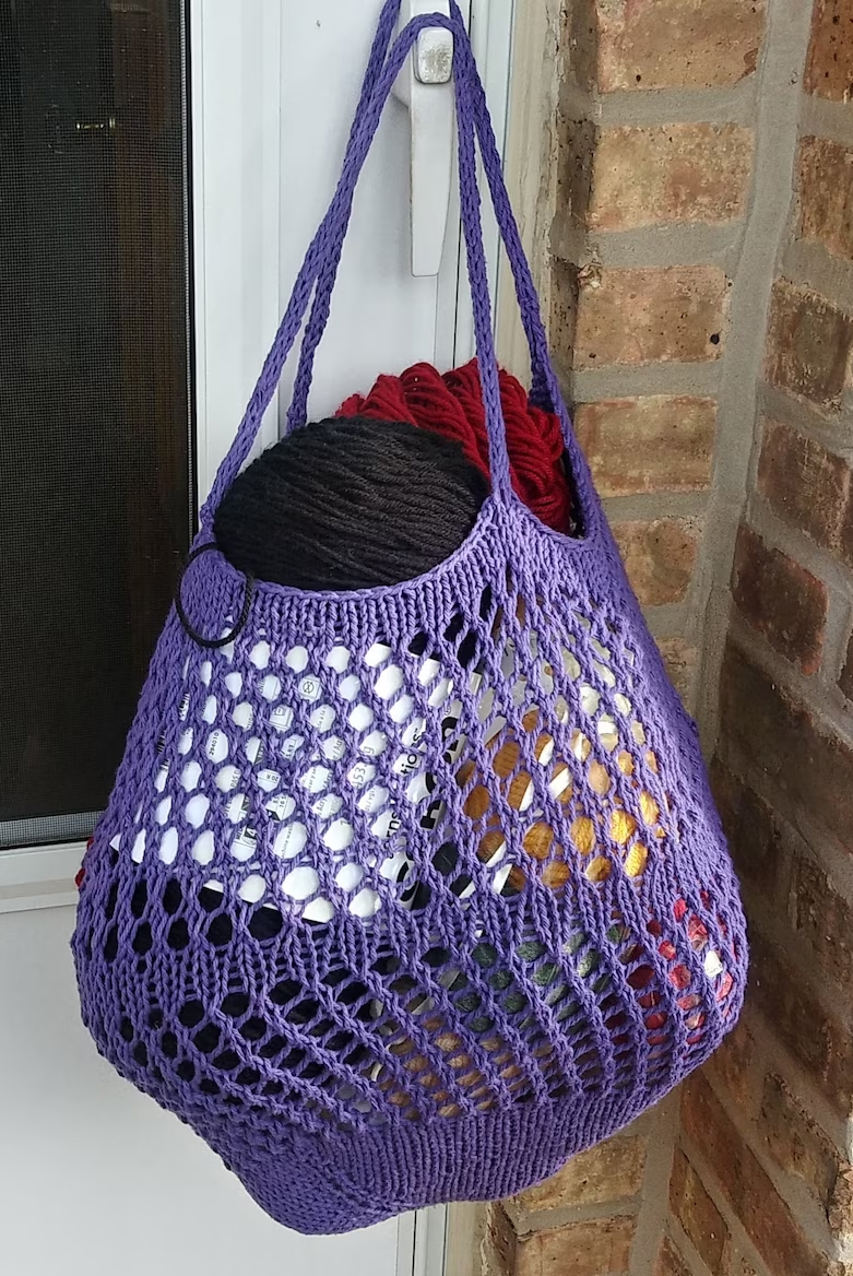 Farmer's Market Bag Knitting Pattern