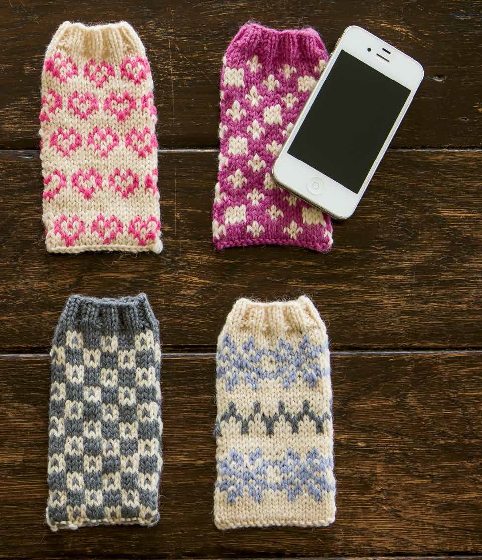 Faeroe Phonecovers Knitting Pattern