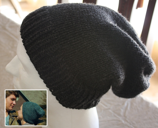 Knitting Pattern for The Fault in Our Stars Slouchy Beanie
