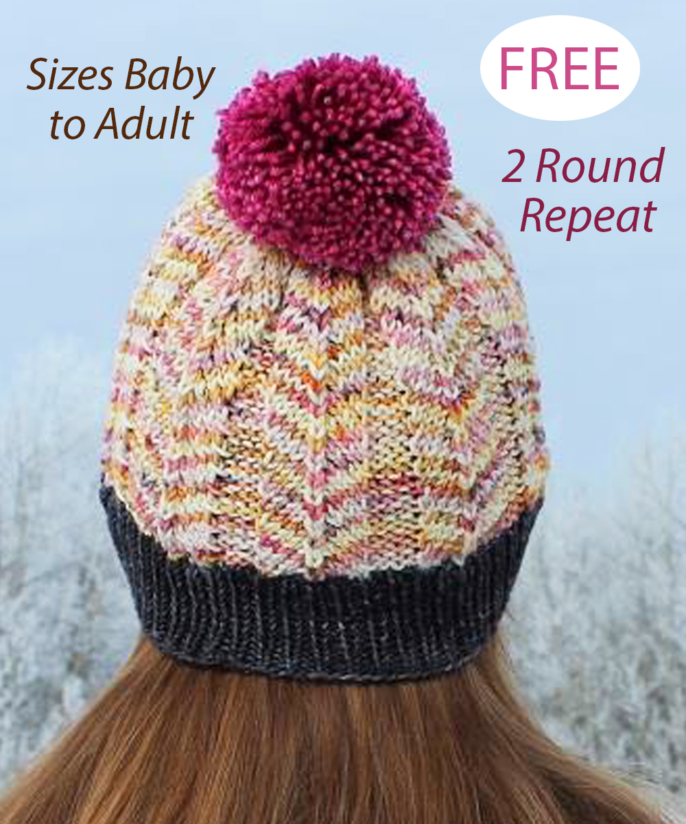 Free Hat Knitting Pattern Feathered Hat
