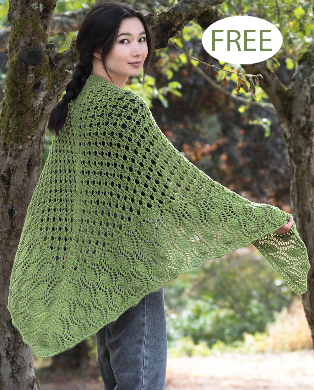 Feathers Shawl Knitting Pattern