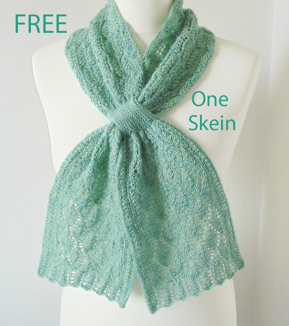 Free Felicienne Scarf Knitting Pattern