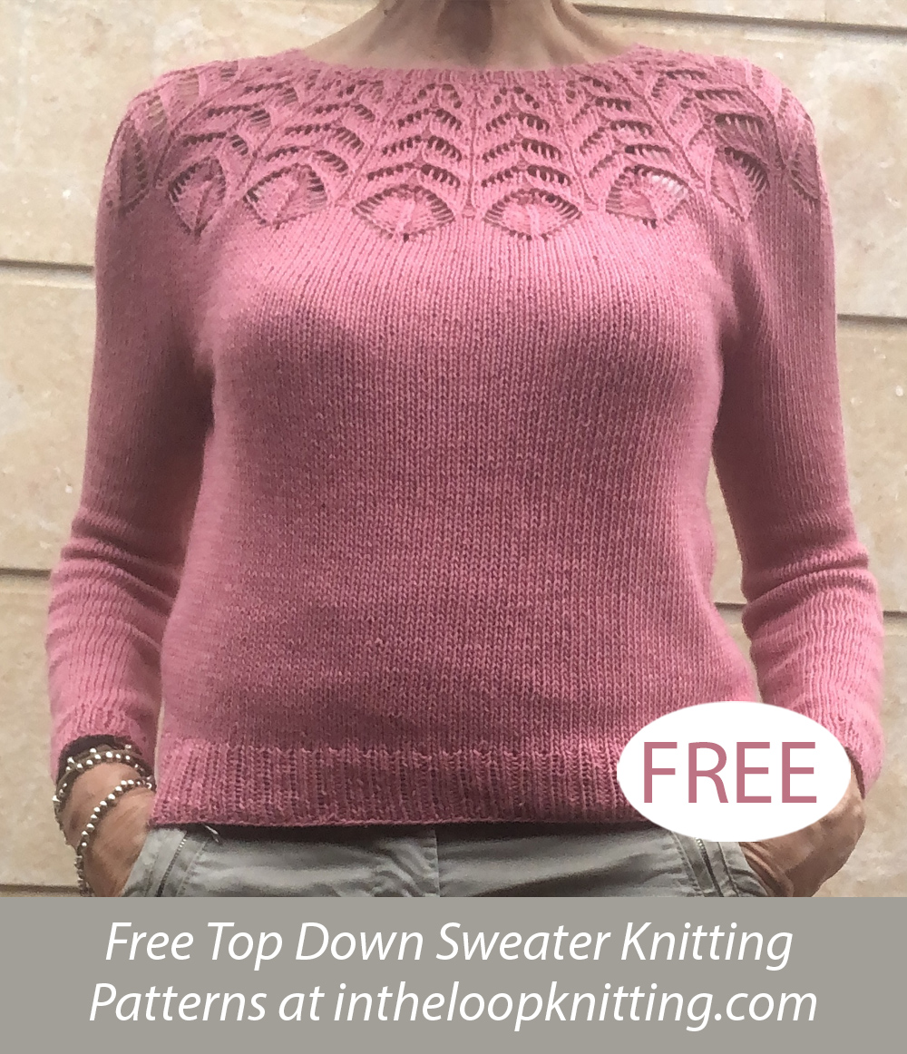 Fervent Sweater Knitting Pattern