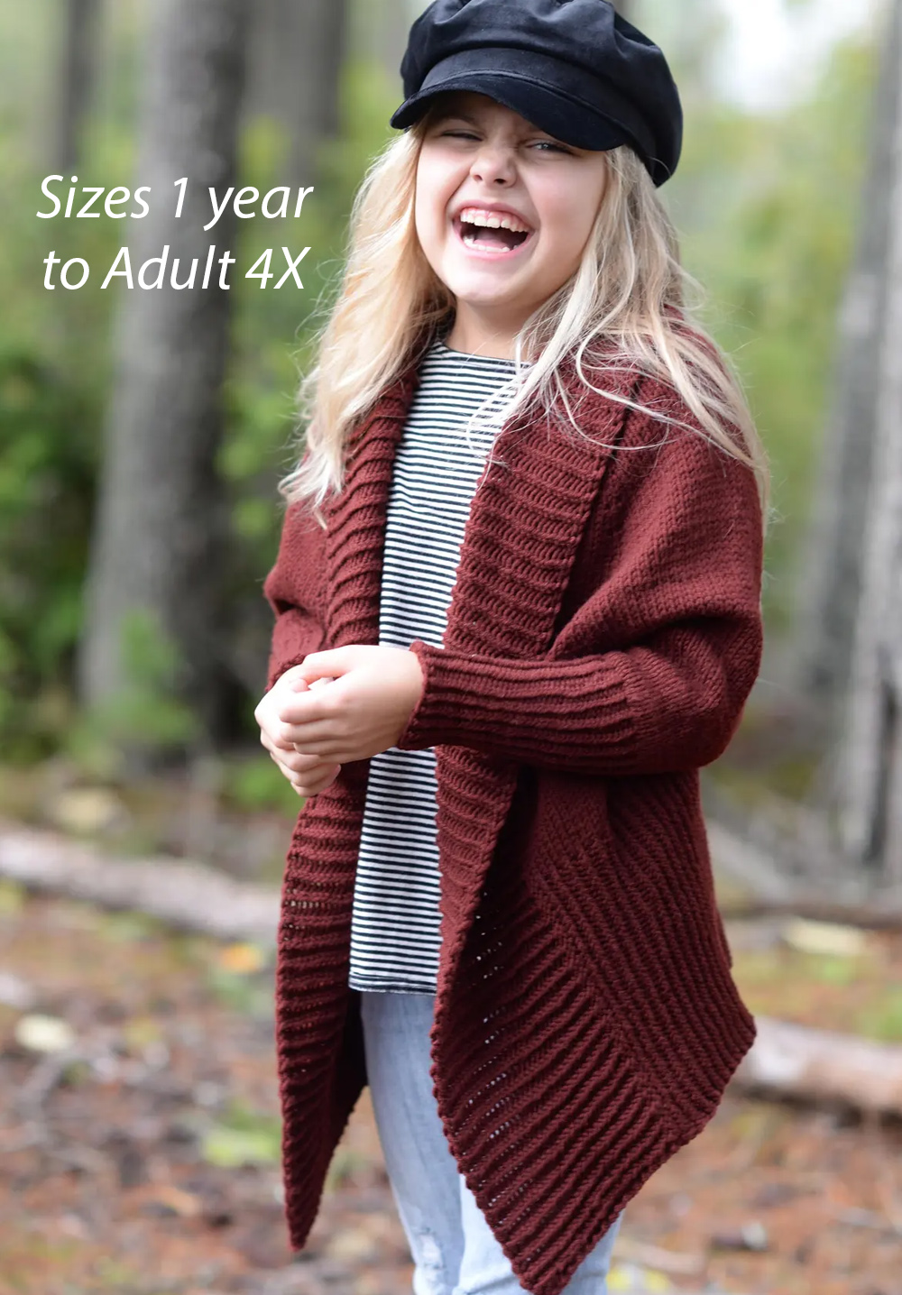 Feuille Cardigan Knitting Patterns Kyst Sweater
