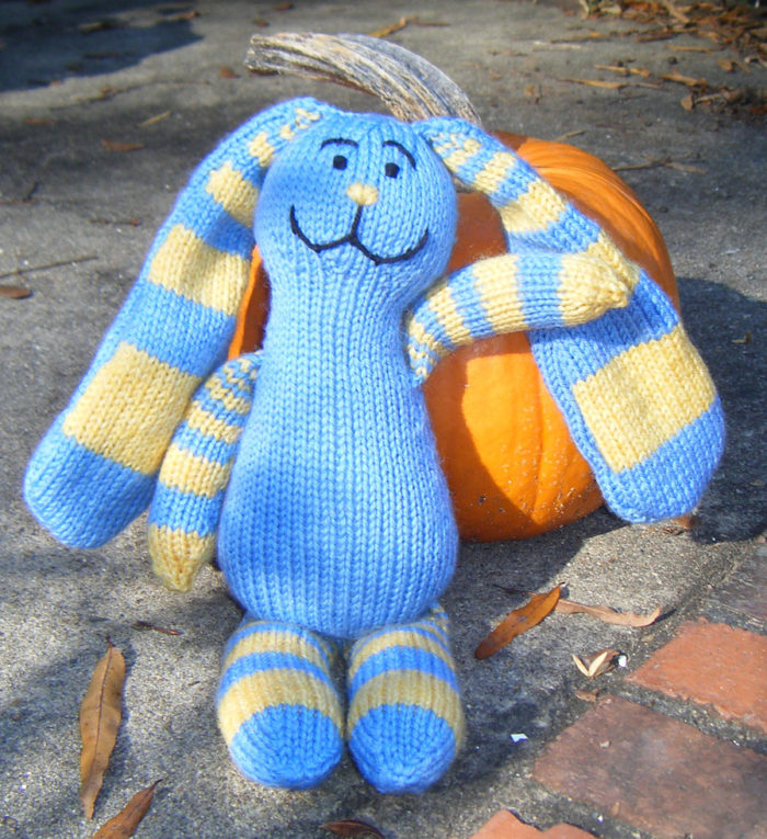 Knitting Pattern for Fibonacci Bunny