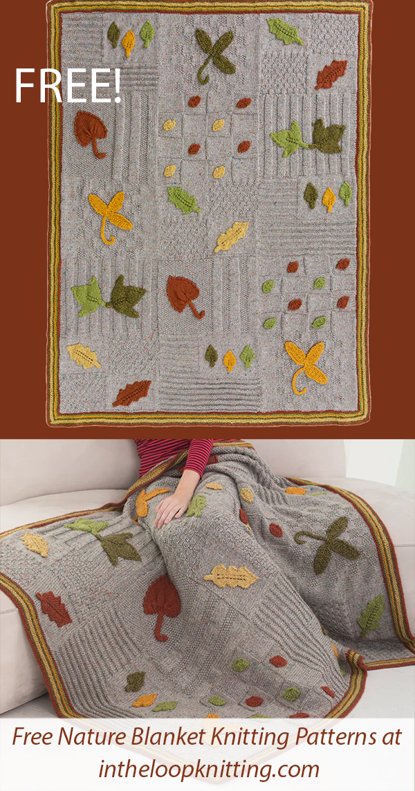Free Blanket Knitting Pattern Field Study Afghan