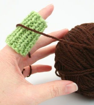 Knitting pattern for Finger Guard
